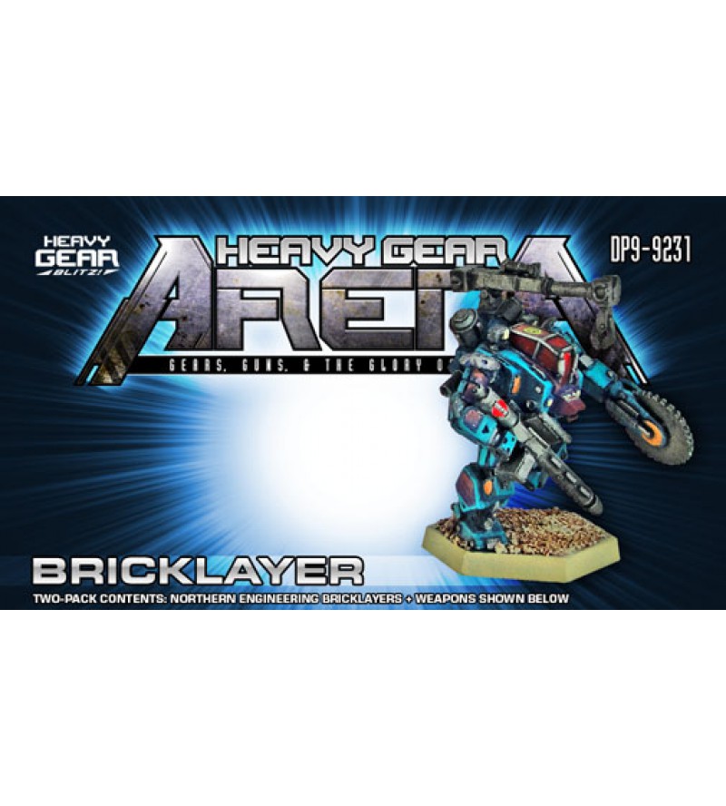 Heavy Gear Arena - Bricklayer Engineering Gear Two Pack