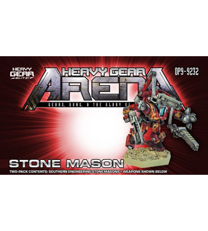 Heavy Gear Arena - Stone Mason Engineering Gear Two Pack