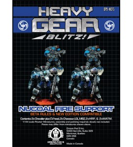 NuCoal Fire Support Squad (4 minis: 2x Chevalier, 2x Chasseur)