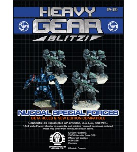 NuCoal Special Forces Squad (4 minis: 4x Espion)