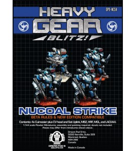 NuCoal Strike Squad (4 minis: 4x Cuirassier)