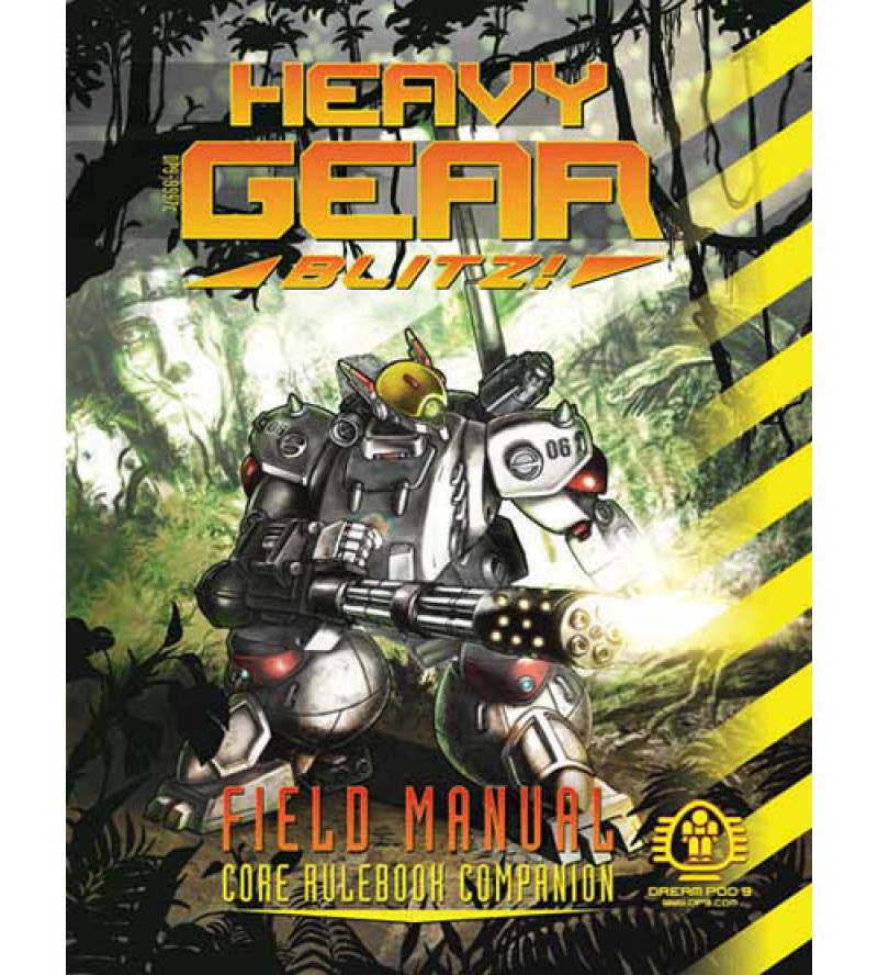 Heavy Gear Blitz Field Manual: Core Rulebook Companion (B&W)