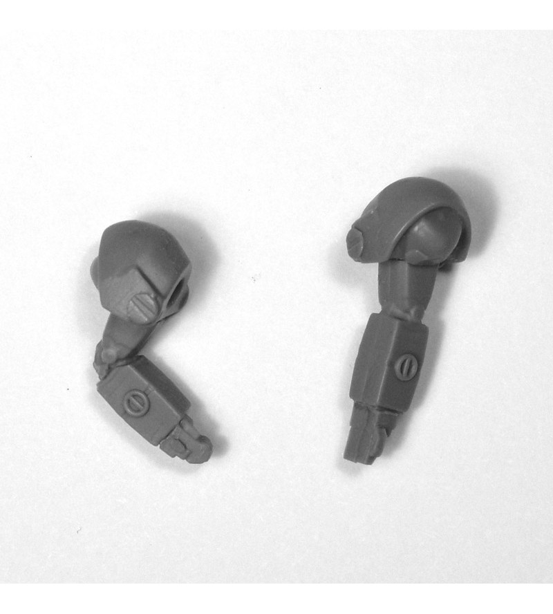Custom Resin Arms for Black Mamba Plastic Miniature to Hold Weapon Across Torso