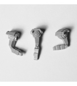 3 Custom Resin Arms for F6-16, F2-21, & F2-25 Battleframe Plastic Miniatures