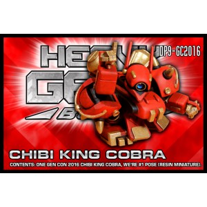 Gen Con 2016 Chibi King Cobra 