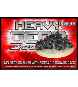Southern Infantry on Bikes with Sidecars 2 Squads Pack