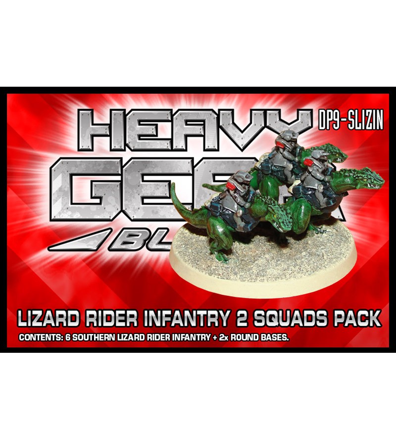 Southern Lizard Rider Infantry 2 Squads Pack