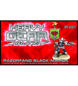 GenCon 2012 Exclusive Razor Fang Black Mamba