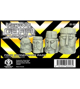 Stone Heads Four Pack