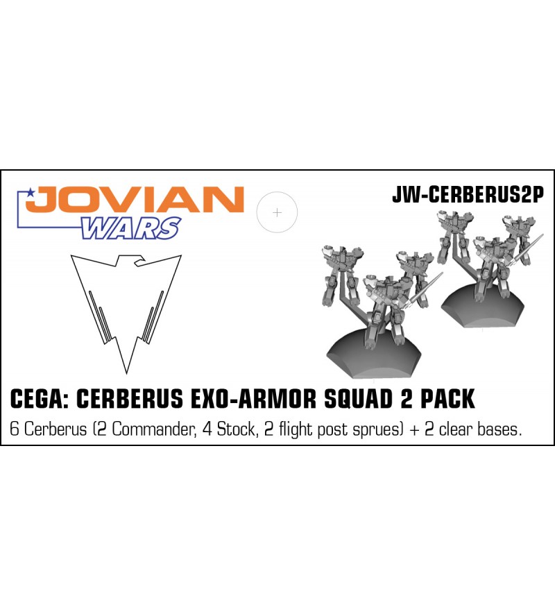 Jovian Wars: CEGA Cerberus Exo-Armor Squad 2 Pack