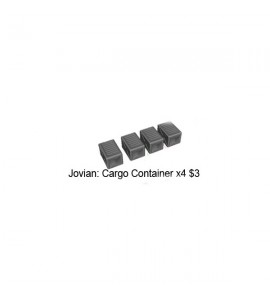 Jovian Wars: Jovian Single Cargo Pewter Parts x4