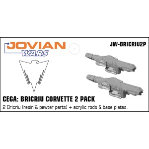 Jovian Wars: CEGA Bricriu Corvette Two Pack