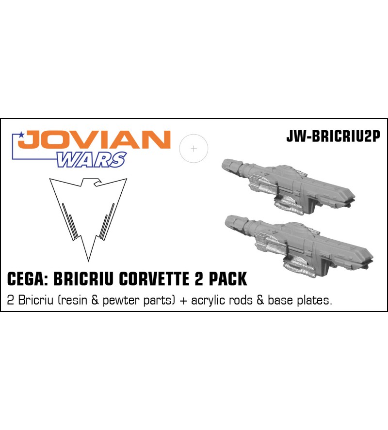 Jovian Wars: CEGA Bricriu Corvette Two Pack
