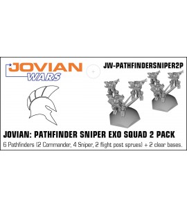 Jovian Wars: Jovian Pathfinder Sniper Exo Armor Squad 2 Pack