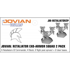 Jovian Wars: Jovian Retaliator Exo Armor Squad 2 Pack