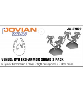 Jovian Wars: Venus Ryu Exo Armor Squad 2 Pack