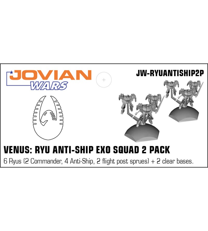 Jovian Wars: Venus Ryu AntiShip Exo Armor Squad 2 Pack