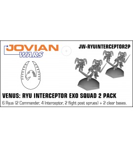 Jovian Wars: Venus Ryu Interceptor Exo Armor Squad 2 Pack