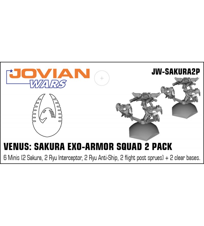 Jovian Wars: Venus Sakura Squad 2 Pack