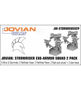 Jovian Wars: Jovian Stormrider Exo Armor Squad 2 Pack