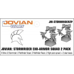 Jovian Wars: Jovian Stormrider Exo Armor Squad 2 Pack