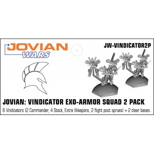 Jovian Wars: Jovian Vindicator Exo Armor Squad 2 Pack
