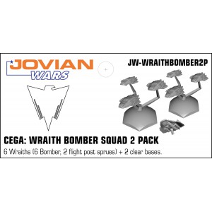Jovian Wars: CEGA Wraith Bomber Squad 2 Pack
