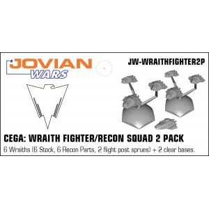 Jovian Wars: CEGA Wraith Fighter Recon Squad 2 Pack