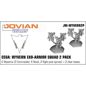 Jovian Wars: CEGA Wyvern Exo Armor Squad 2 Pack