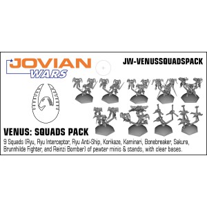 Jovian Wars: Venus All Exo-Armors Fighter & Bomber Squads Deal 