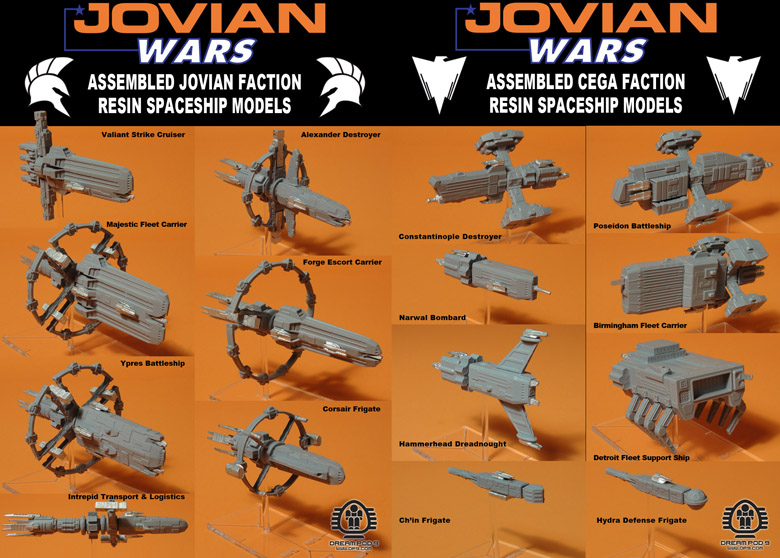[Image: JovianWarsAssembledResinSpaceshipsDP9OnlineStoreWeb.jpg]